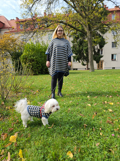 Louie Strickset für Malteser und Besitzer