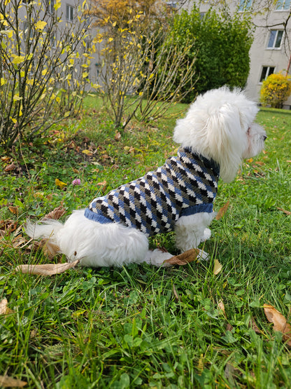 Louie Strickset für Malteser und Besitzer