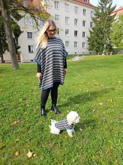 Louie Strickset für Malteser und Besitzer