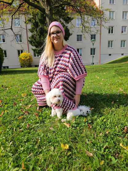 Rosie Strickset für Malteser und Besitzer