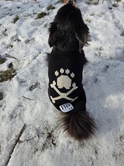 Zeus Strickset für Chihuahua und Besitzer