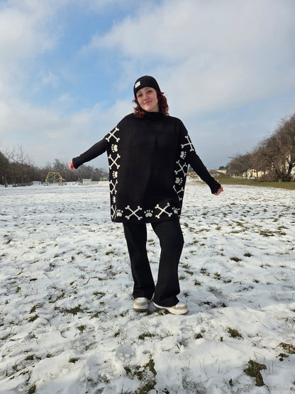 Zeus Strickset für Chihuahua und Besitzer