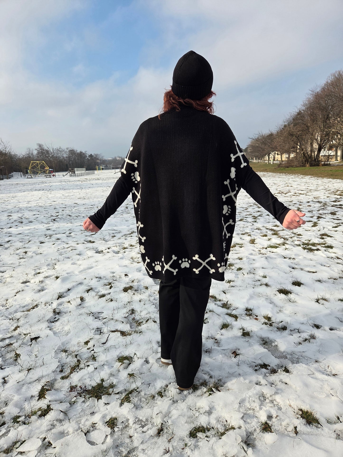 Zeus Strickset für Chihuahua und Besitzer